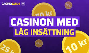 Låg Insättning Casino Utforska Fördelarna och Möjligheterna